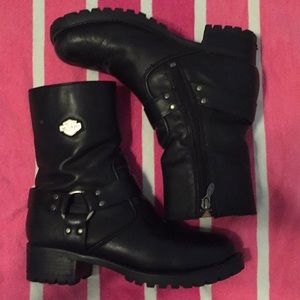 Harley Davidson leather women’s riding boots